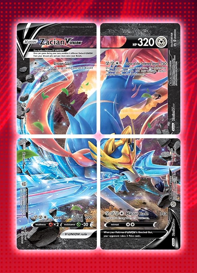 Pokémon TCG Zacian V-Union Special Collection Box