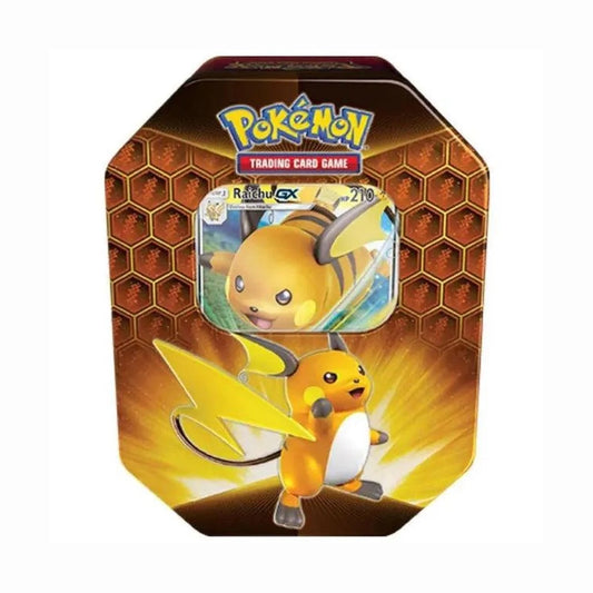 Pokémon TCG Raichu GX Hidden Fates Tin