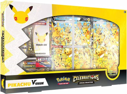 Pokémon TCG Celebrations Pikachu V-Union Box Trading Card Game