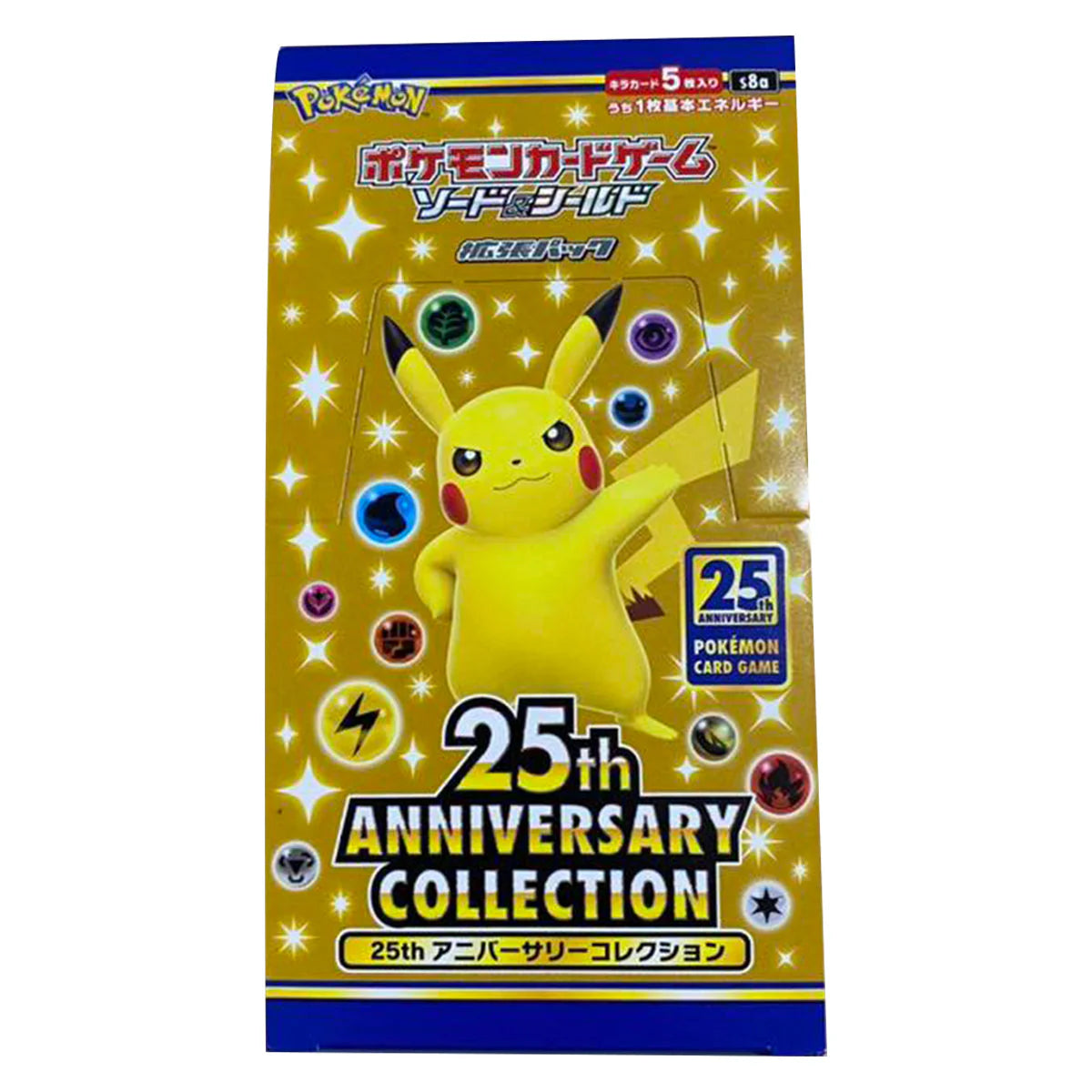 Pokemon TCG 25th Anniversary Collection s8a Booster Box Japanese